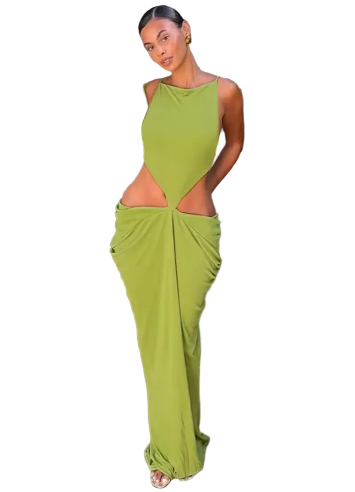 Vestido de Espalda abierta