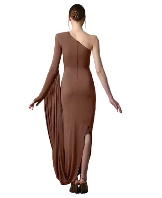 Vestido de Manga Larga