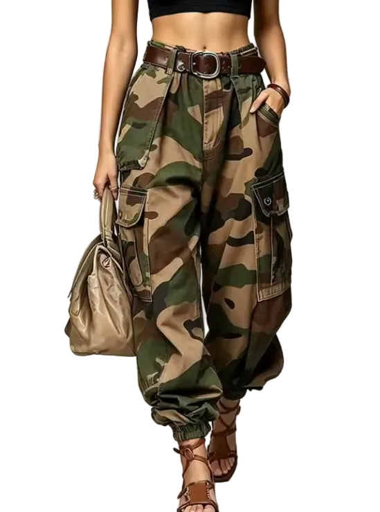 Pantalón Cargo Camuflaje