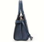 Bolso Cocodrilo Azul