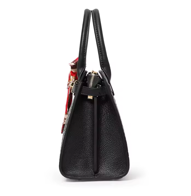 Bolso Cocodrilo Negro