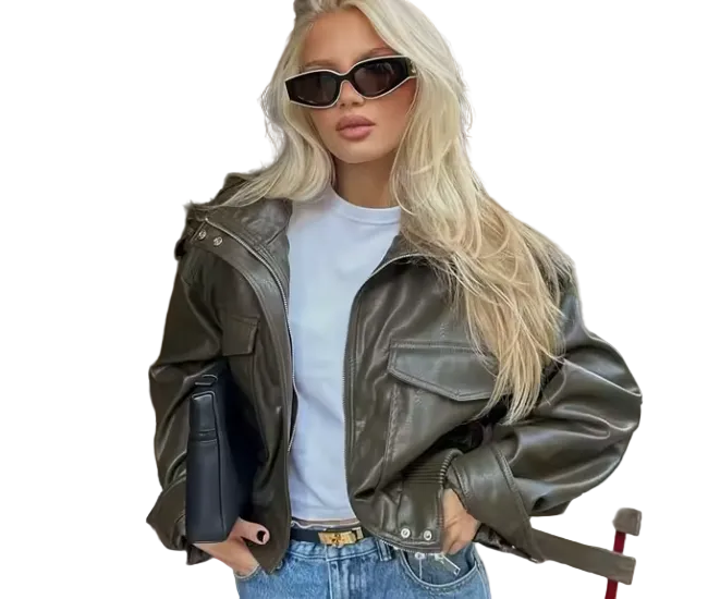 Chaqueta Cazadora Manga Larga
